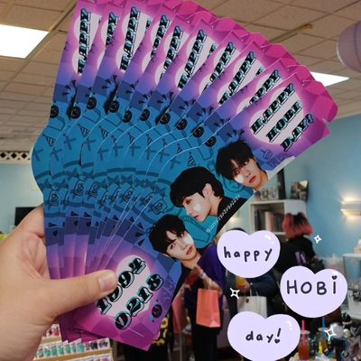 Hobi Day cupsleeve event cards
